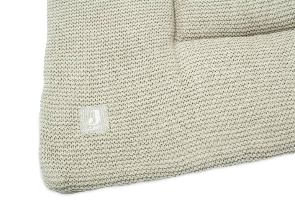 Jollein Krabbeldecke 75x95cm Basic Knit Olive Green VIP-Rabatte