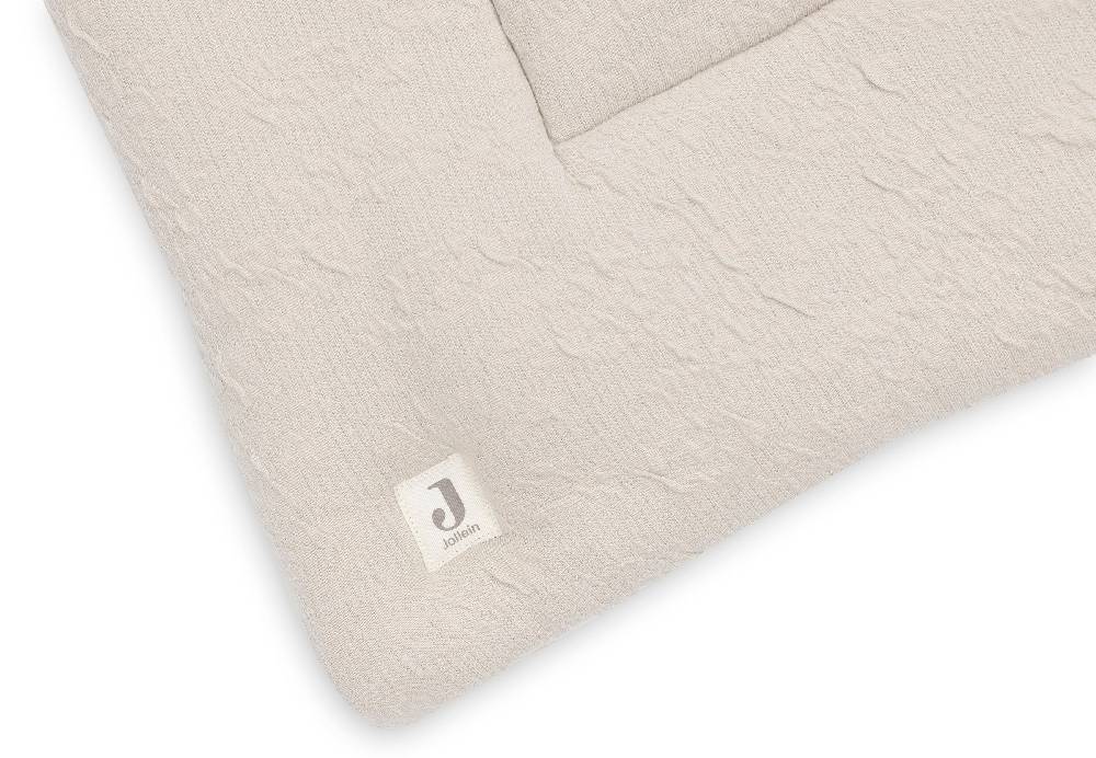 Jollein Krabbeldecke 75x95cm Soft Waves Nougat Kostenlose Rückgabe