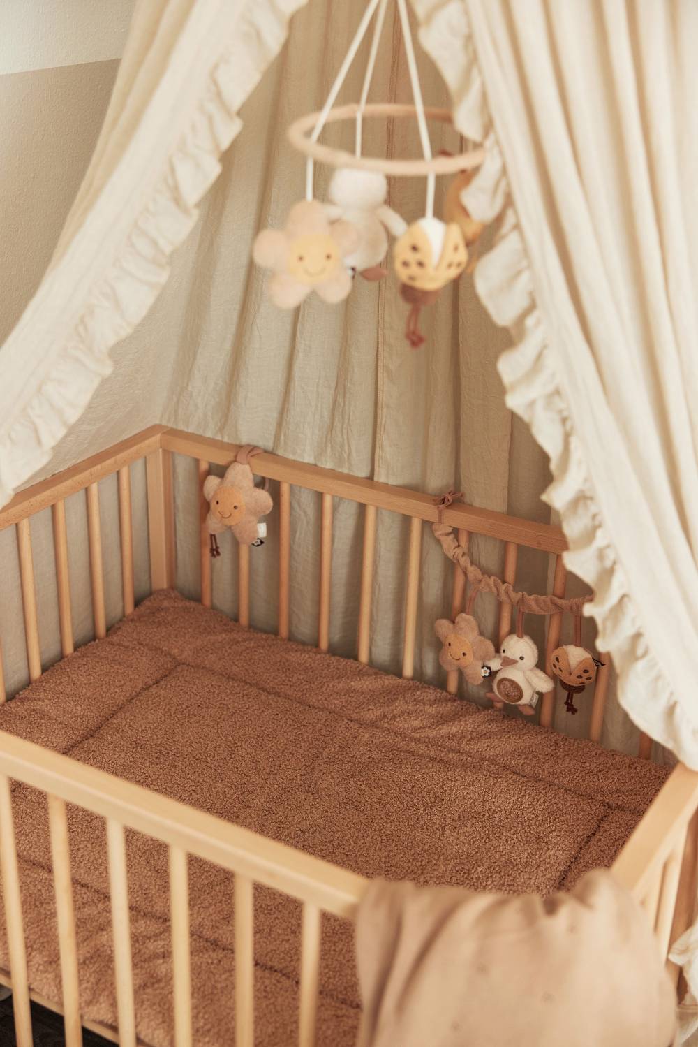 Jollein Krabbeldecke 75x95cm Boucle Biscuit Neueste Stile