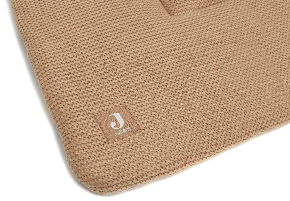 Jollein Krabbeldecke 80x100cm Basic Knit Biscuit Bis zu 60% Rabatt