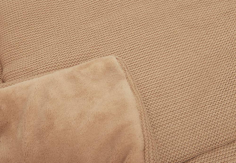 Jollein Krabbeldecke 80x100cm Basic Knit Biscuit Bis zu 60% Rabatt