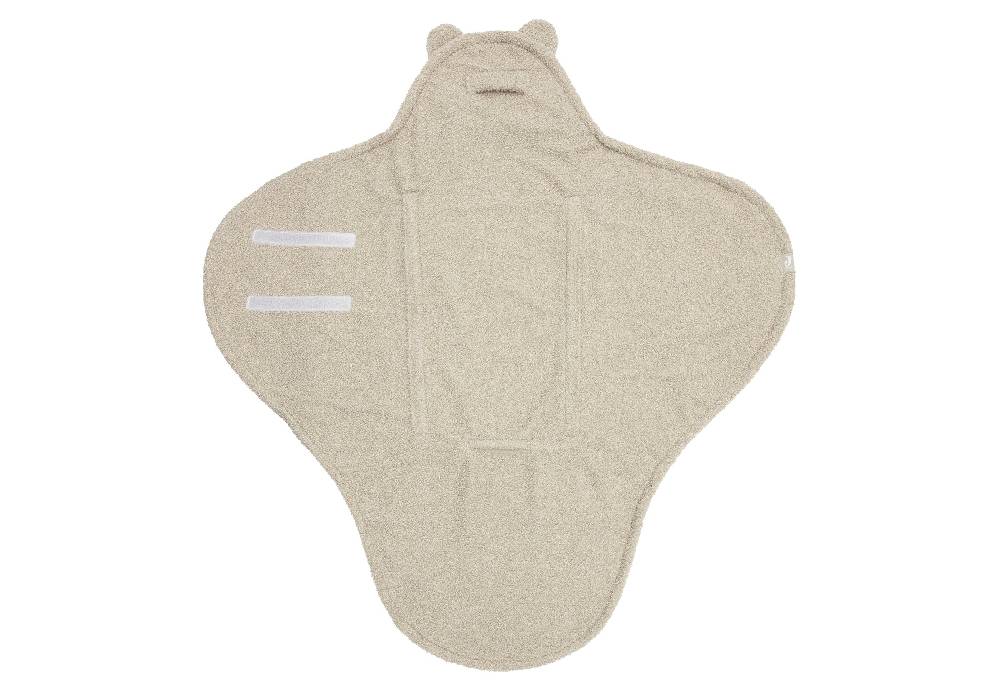Jollein Einschlagdecke für Babyschale Bear Boucle Olive Green Nur noch ein Tag übrig