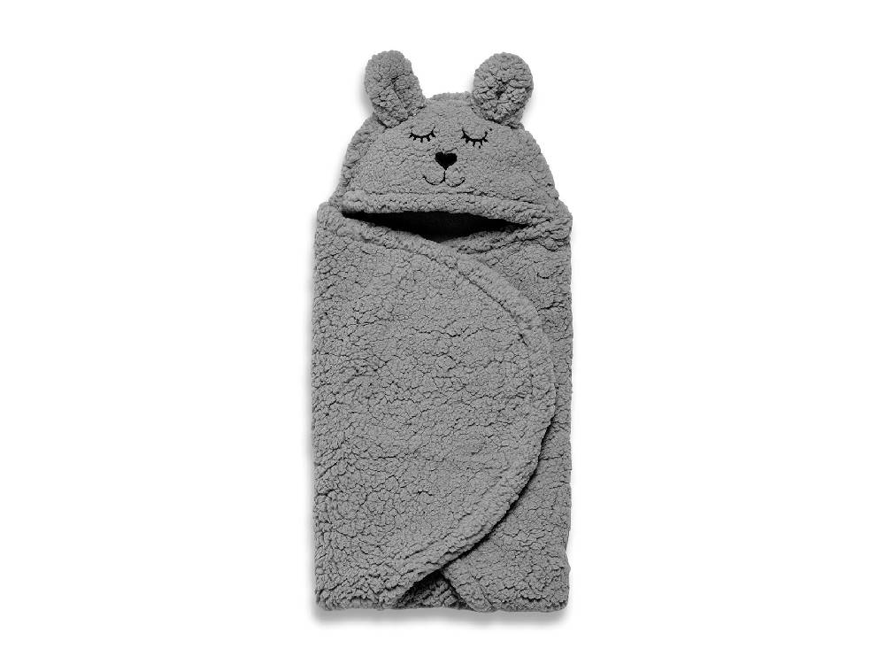 Jollein Einschlagdecke für Babyschale Bunny Storm Grey Clearance-Verkauf