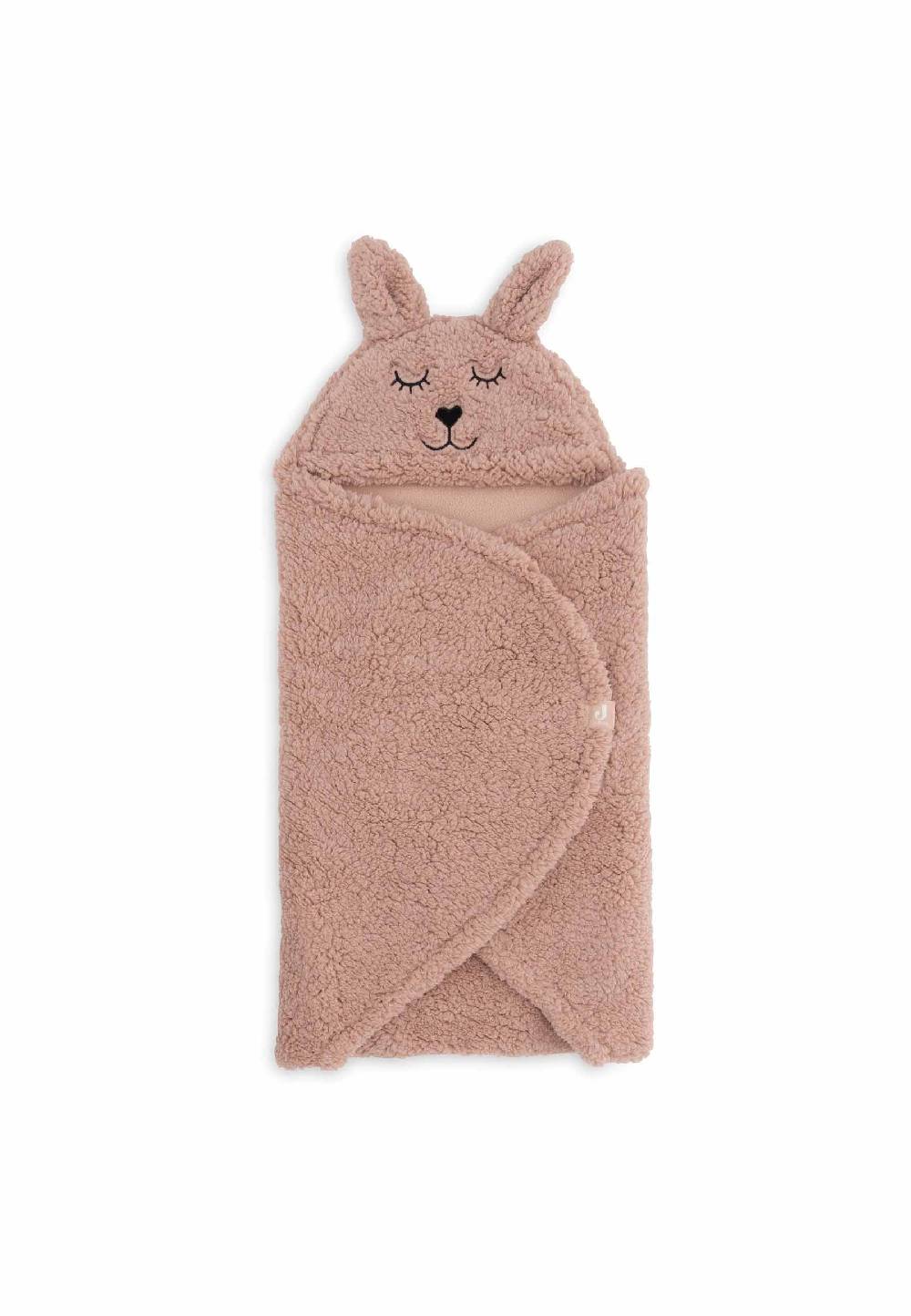 Jollein Einschlagdecke für Babyschale Bunny - Wild Rose Speichern exportieren