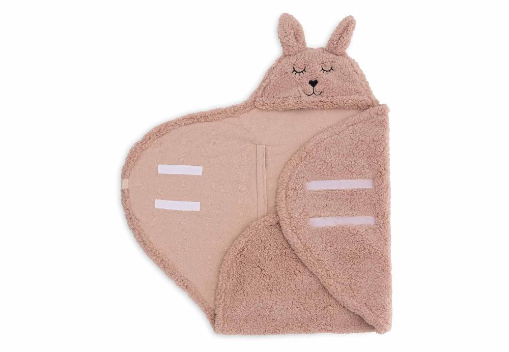 Jollein Einschlagdecke für Babyschale Bunny - Wild Rose Speichern exportieren