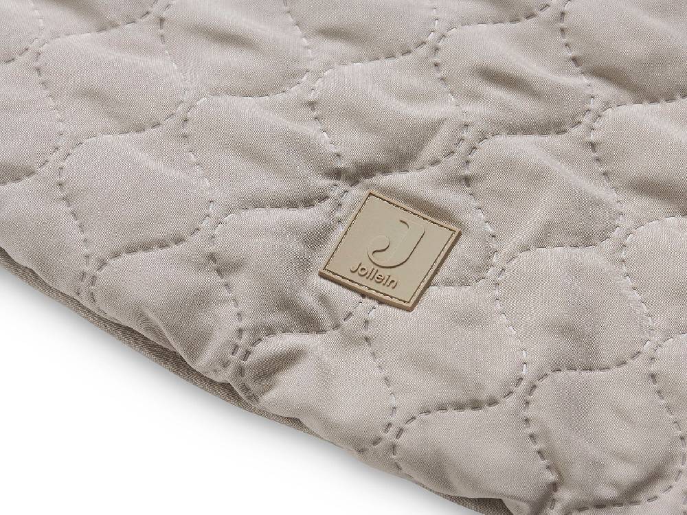 Jollein Krabbeldecke Ø 110cm Nougat Fabrikpreis
