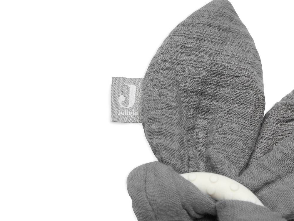 Jollein Beißring Silikon Bunny Ears Storm Grey Jubiläumsangebot