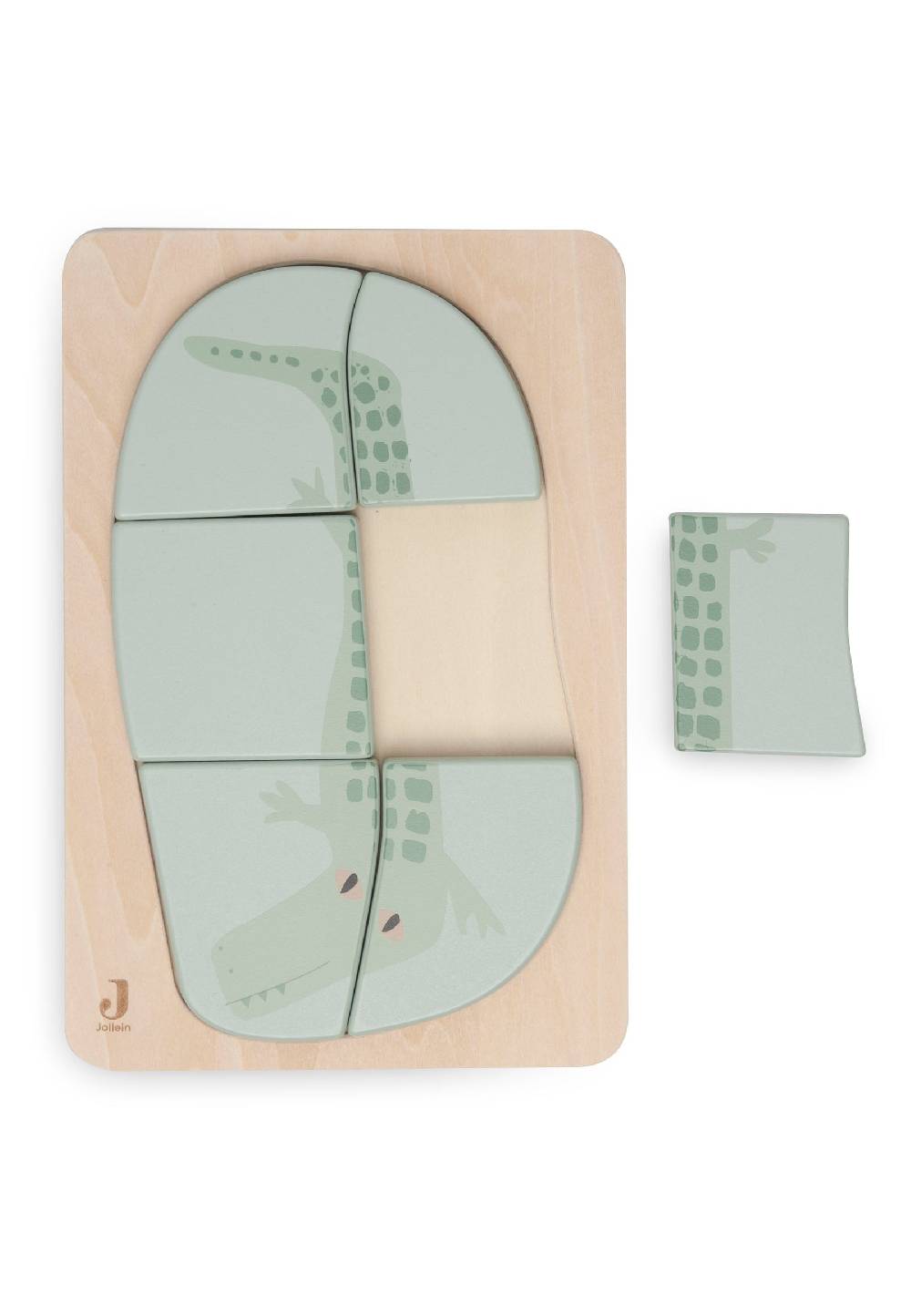 Jollein Puzzle aus Holz - Jungle Jambo - Croco Räumungsverkauf