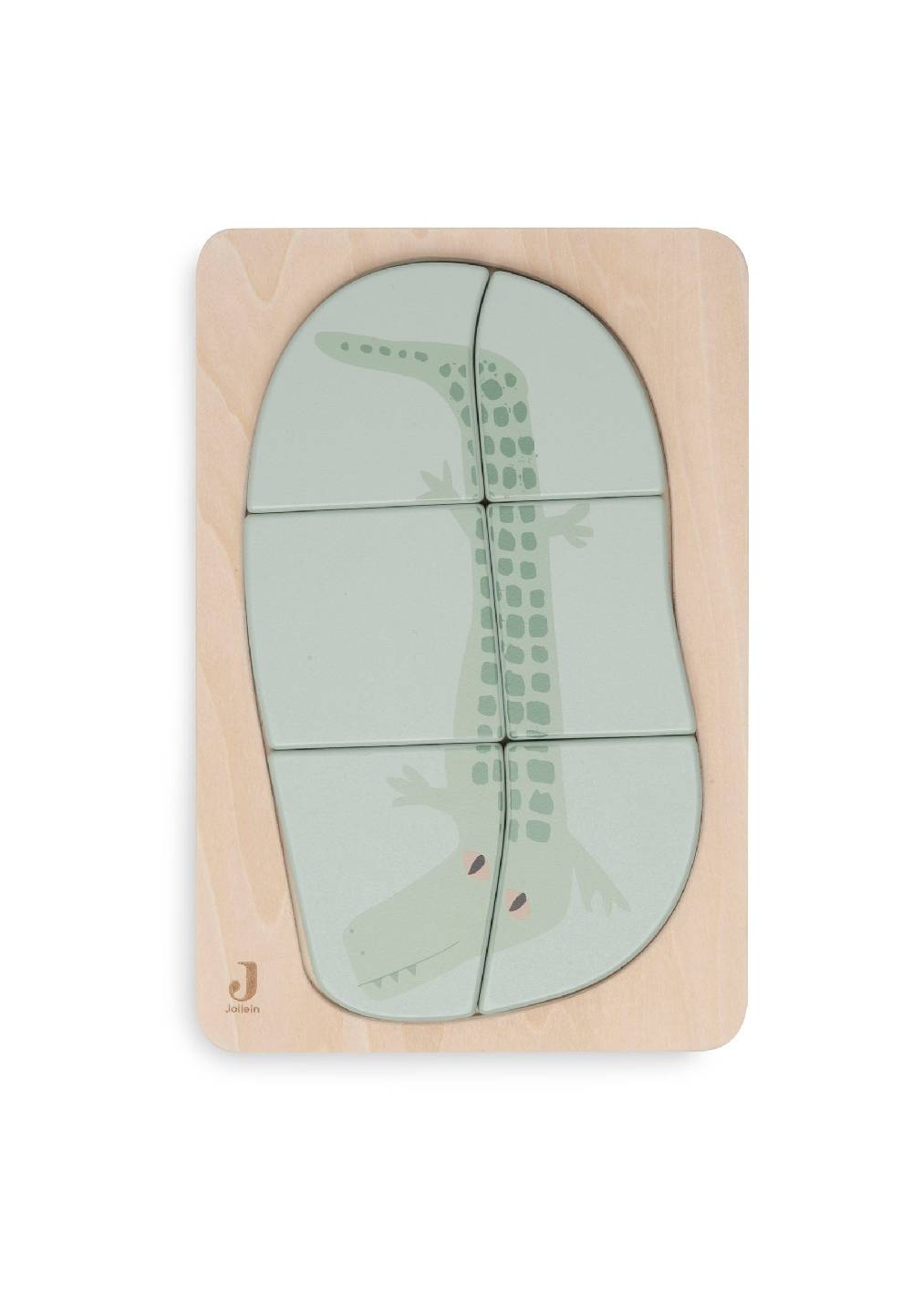 Jollein Puzzle aus Holz - Jungle Jambo - Croco Räumungsverkauf