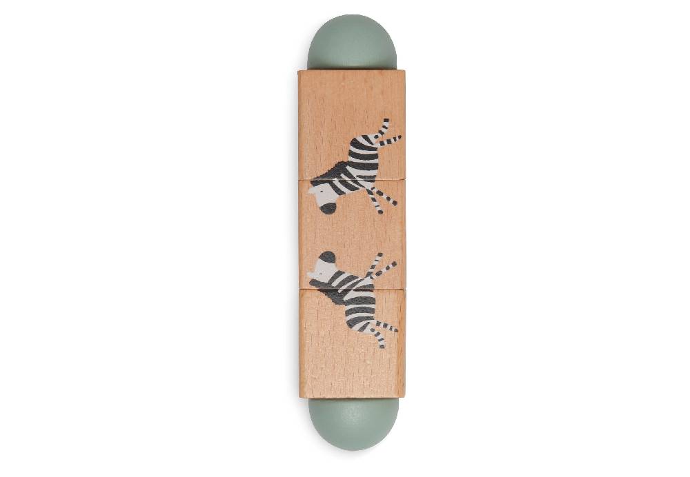 Jollein Holz-Drehpuzzle - Jungle Jambo Tägliche Deals