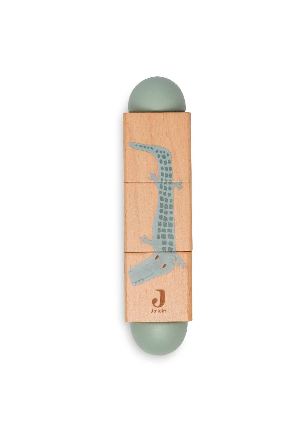 Jollein Holz-Drehpuzzle - Jungle Jambo Tägliche Deals