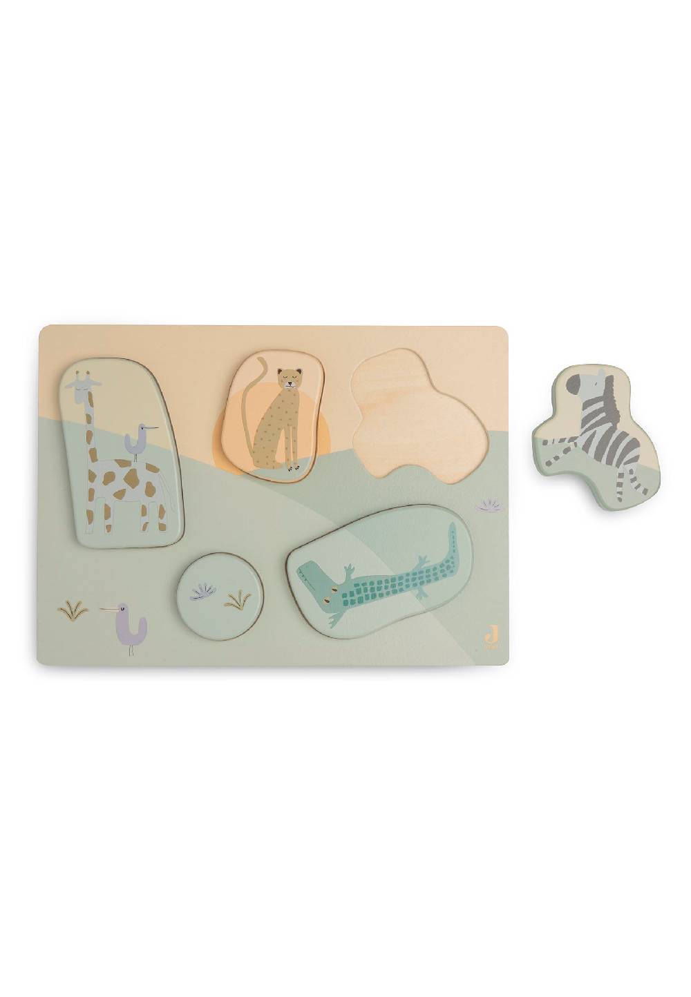 Jollein Puzzle aus Holz - Jungle Jambo Sonderangebote