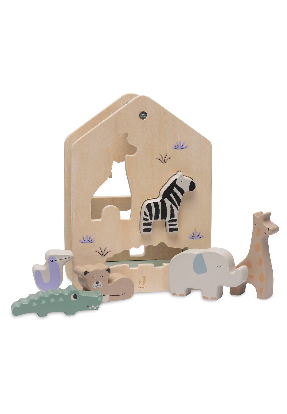 Jollein Holz-Sortierbox - Jungle Jambo Riesige Ersparnisse