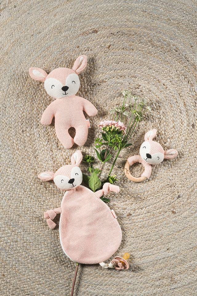 Jollein Schmusetuch Dear Pale Pink Neueste Stile