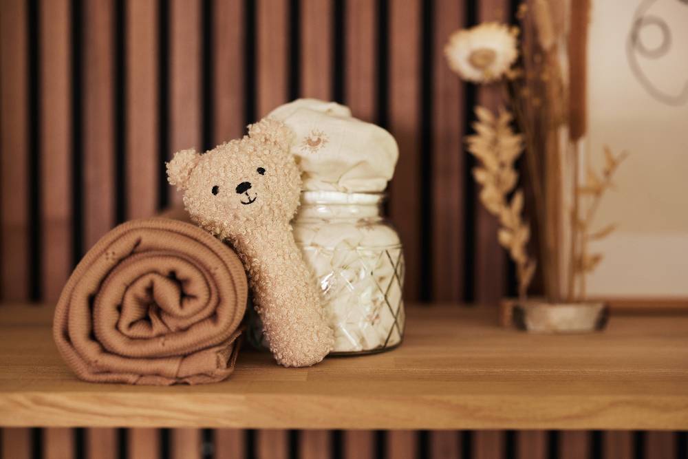 Jollein Rassel Teddy Bear Naturel Günstiger Verkauf