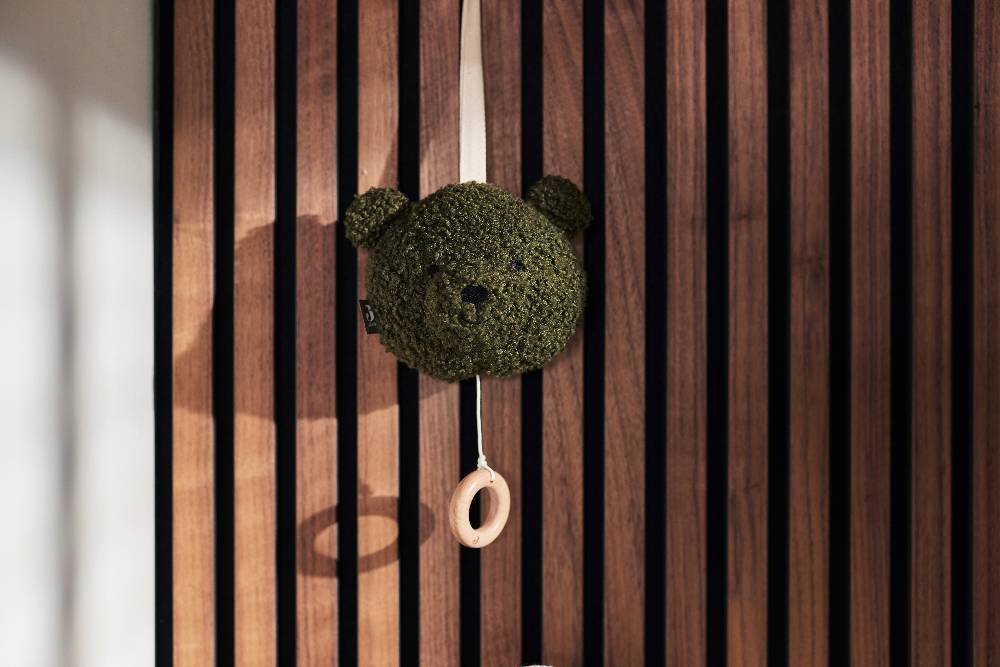 Jollein Spieluhr Teddy Bear Leaf Green Muttertagsangebot