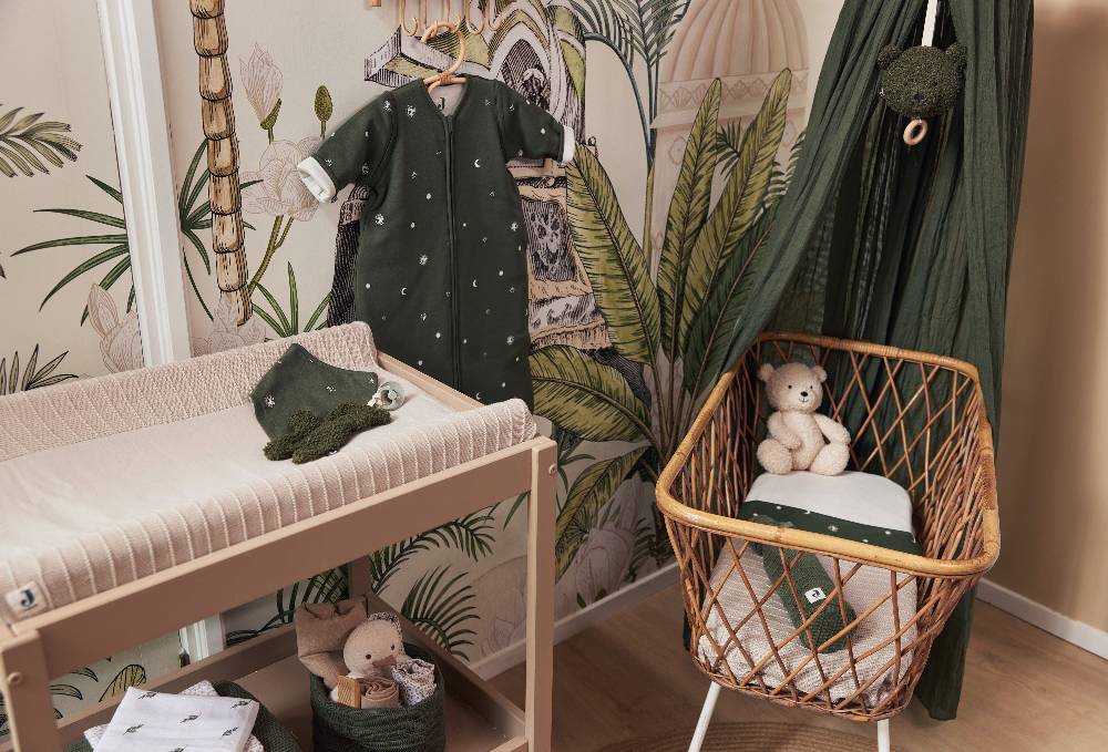 Jollein Spieluhr Teddy Bear Leaf Green Muttertagsangebot