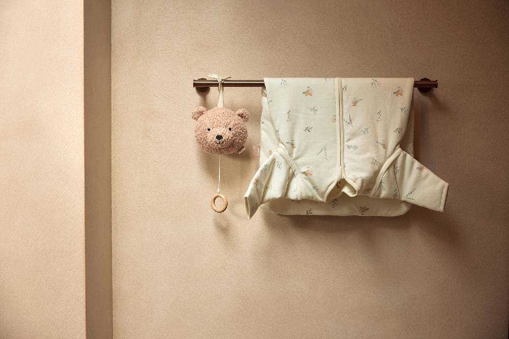 Jollein Spieluhr Teddy Bear - Wild Rose Jubiläumsangebot