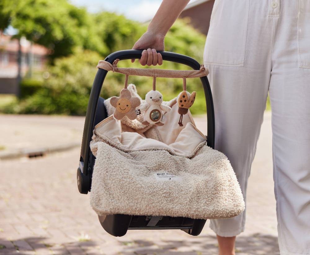Jollein Fußsack gruppe 0+ 3/5 punkte Boucle Naturel Exklusive Angebote