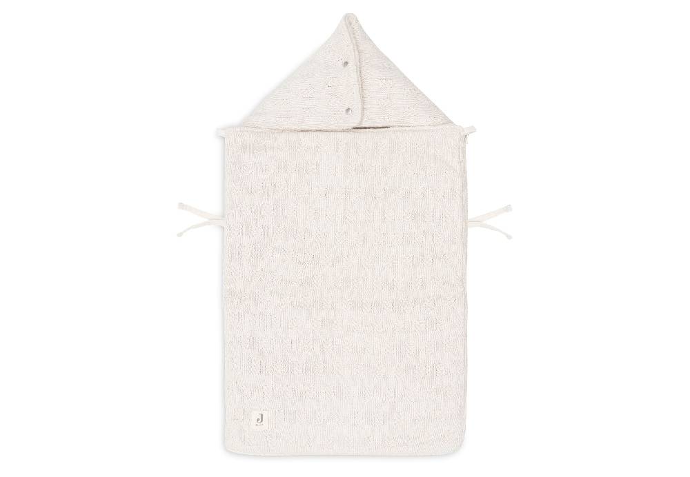 Jollein Fußsack gruppe 0+ 3/5 punkte Grain Knit Oatmeal Große Rabatte