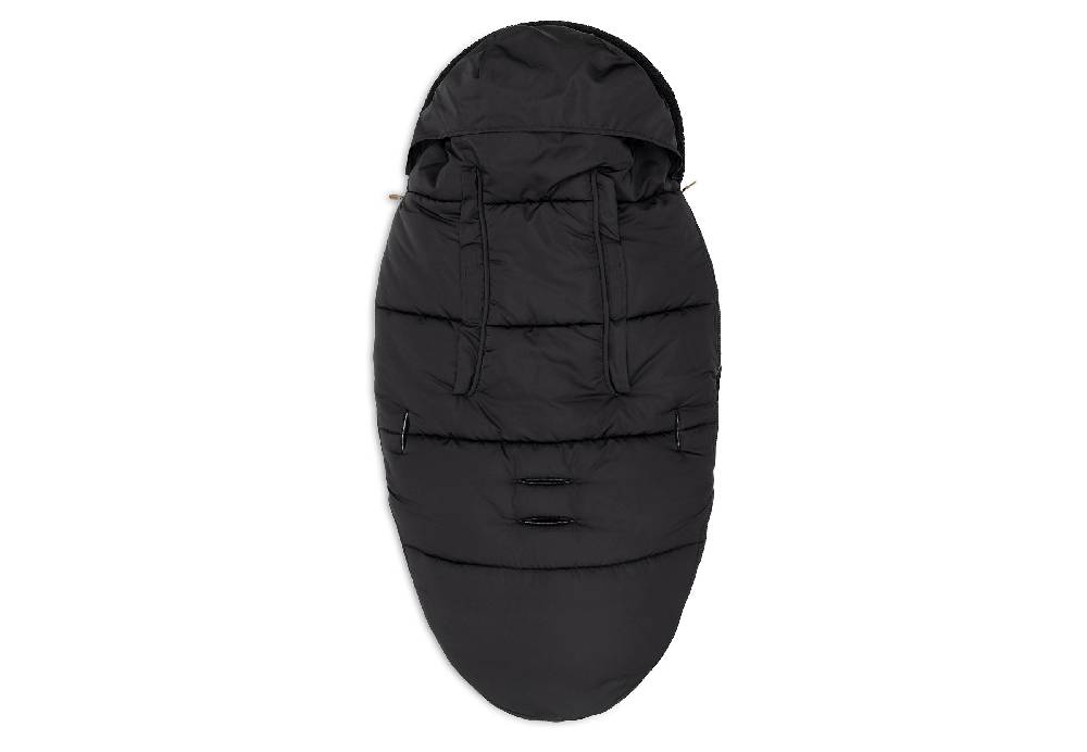 Jollein Fuß-Sack buggy/stroller Black Räumungsverkauf