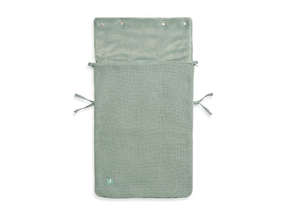 Jollein Fußsack gruppe 0+ 3/5 punkte Basic Knit Forest Green Kauf eins, bekomm eins gratis
