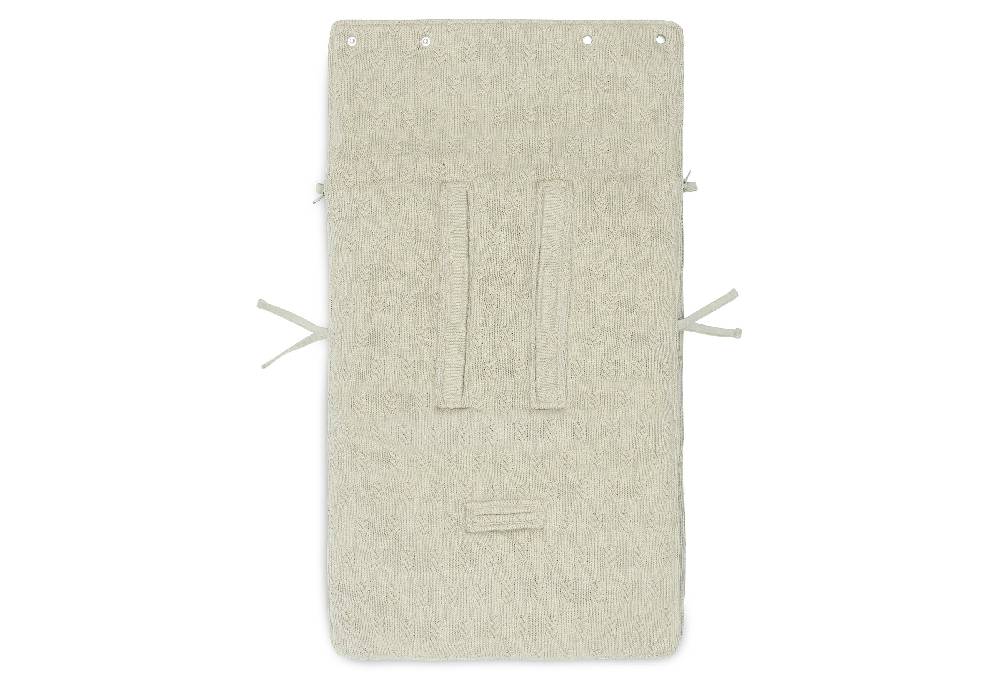 Jollein Fußsack gruppe 0+ 3/5 punkte Grain Knit Olive Green Sonderangebote