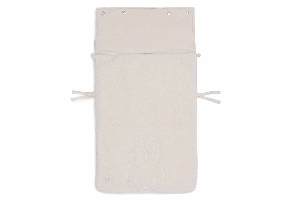 Jollein Fußsack Gruppe 0+ 3/5 Punkte Miffy Teddy - Oatmeal Kostenlose Rückgabe