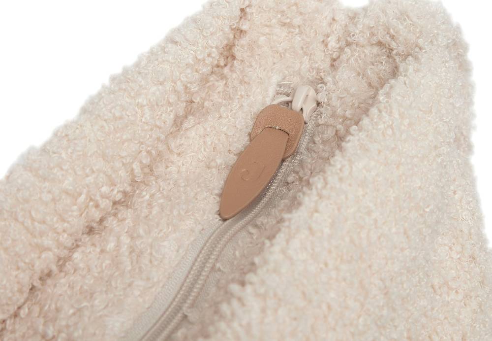 Jollein Wickeltasche Shopper 34x43cm Boucle Naturel Nur noch ein Tag übrig