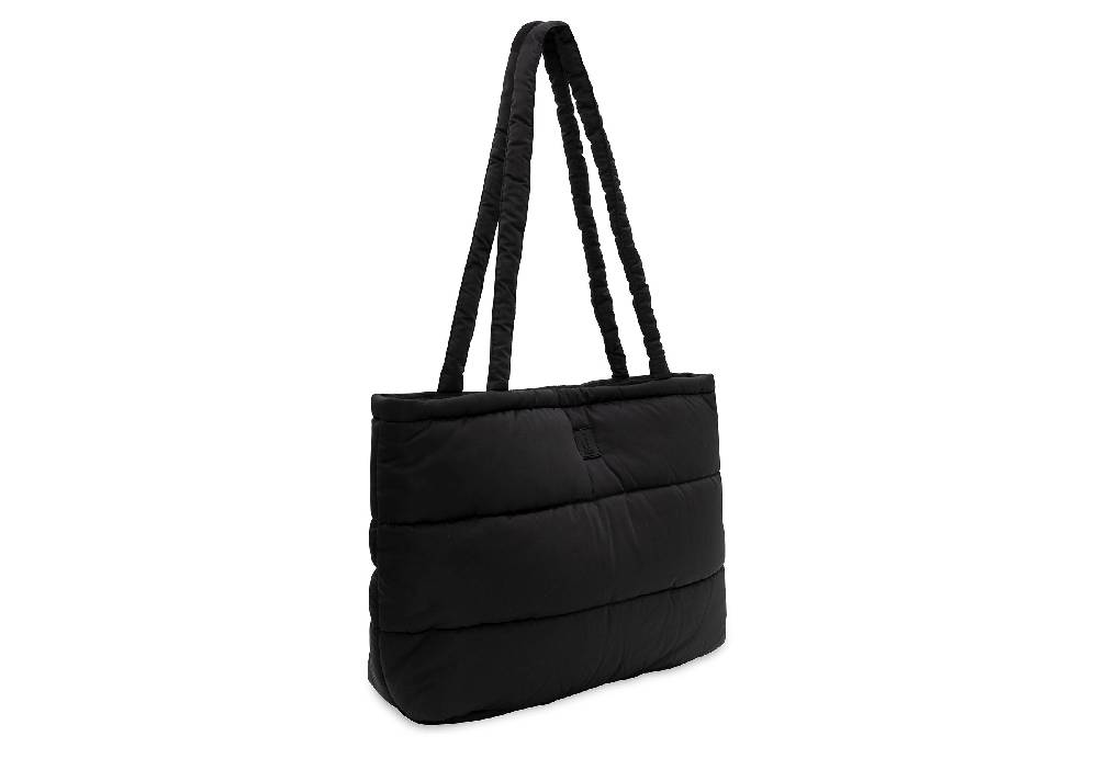 Jollein Wickeltasche Puffed bag Black Super Rabatt