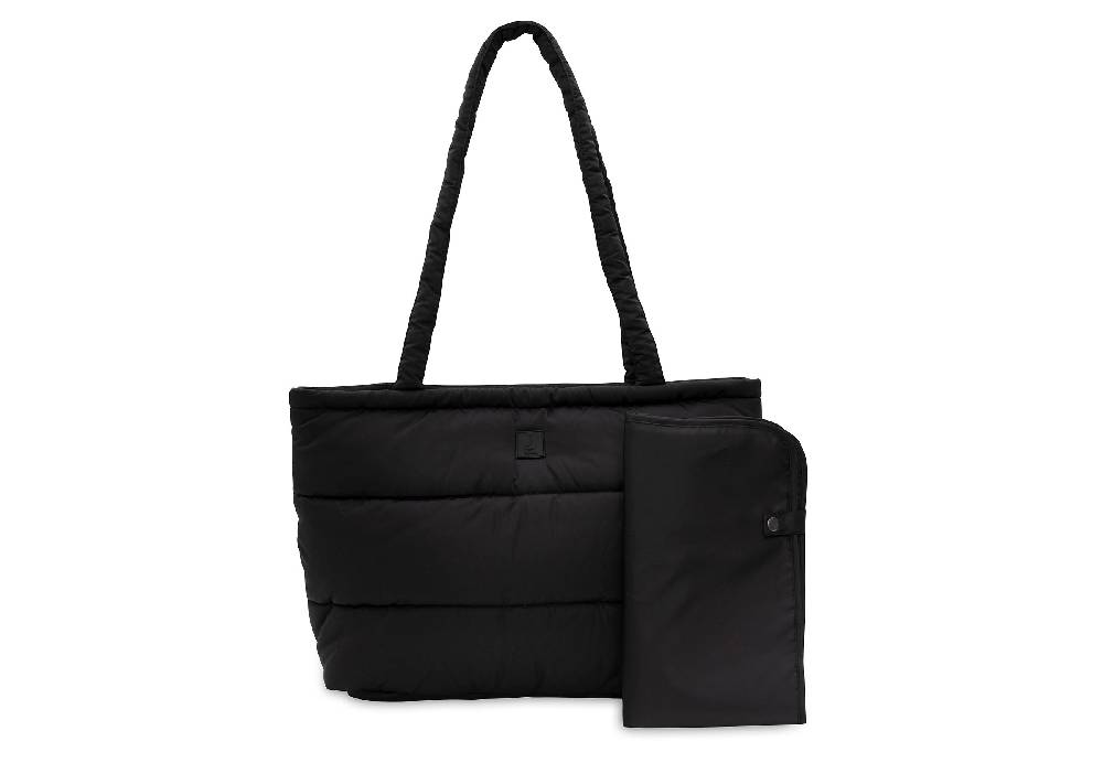 Jollein Wickeltasche Puffed bag Black Super Rabatt