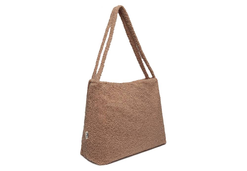 Jollein Wickeltasche Shopper 34x43cm Boucle Biscuit Riesige Rabatte