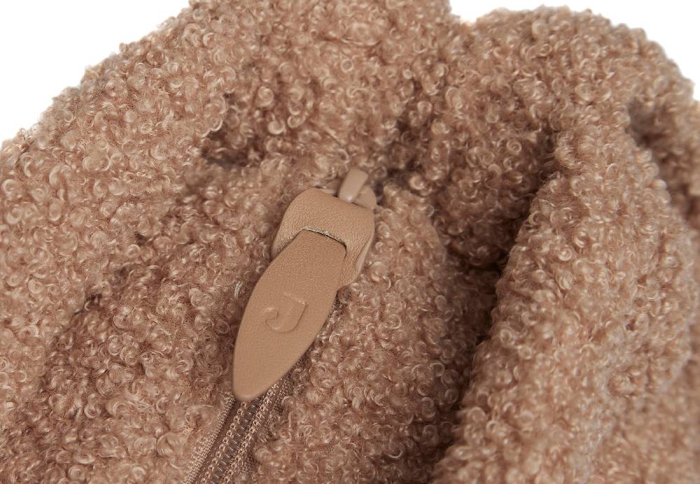 Jollein Wickeltasche Shopper 34x43cm Boucle Biscuit Riesige Rabatte