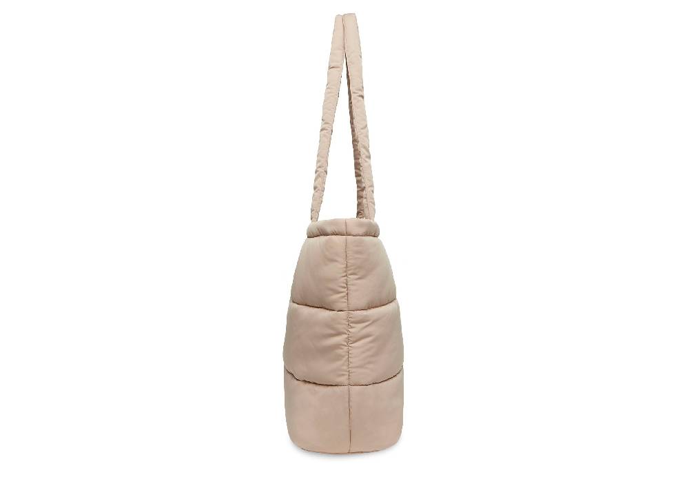 Jollein Wickeltasche Puffed bag Biscuit 50% Rabatt mit kostenlosem Versand