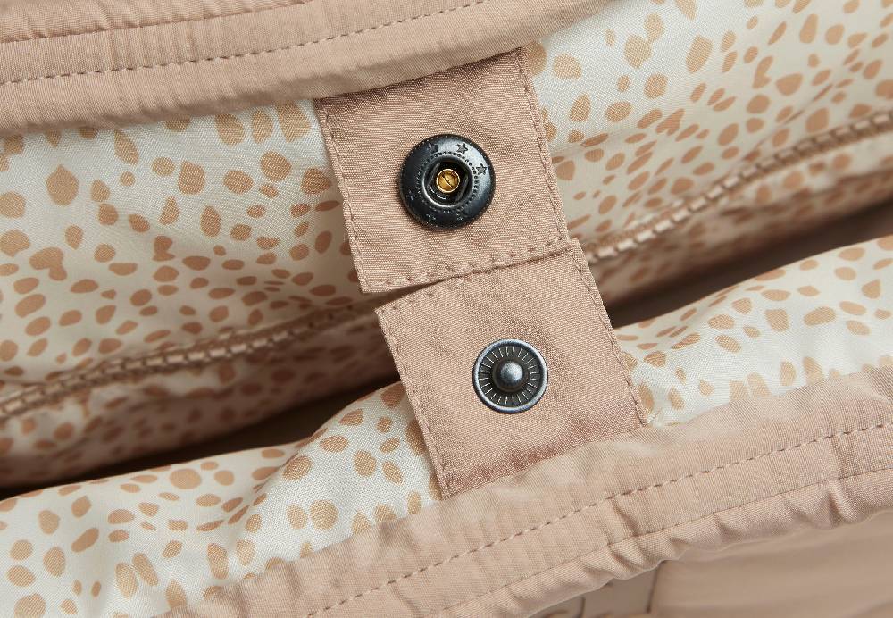 Jollein Wickeltasche Puffed bag Biscuit 50% Rabatt mit kostenlosem Versand