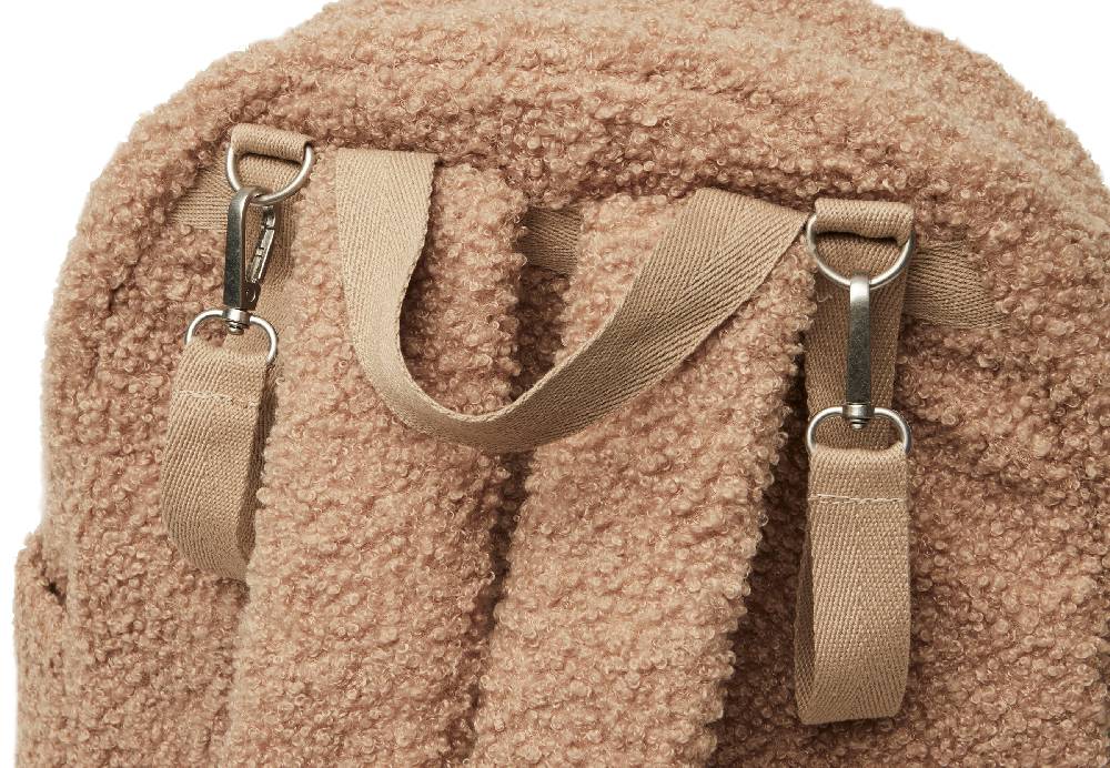 Jollein Wickeltasche Rucksack Boucle Biscuit Fabrikladen