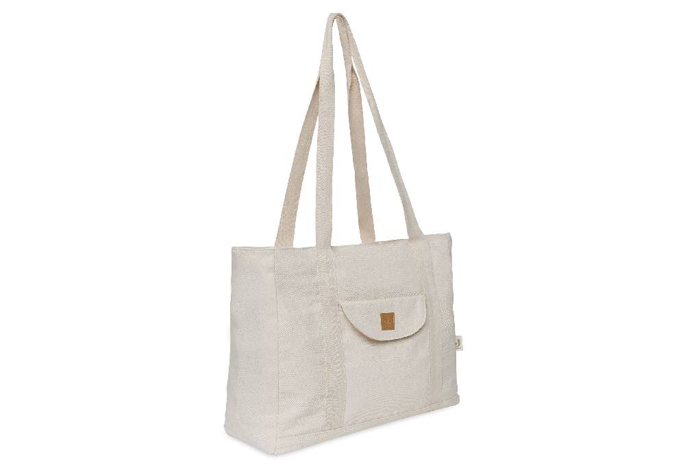Jollein Wickeltasche Shopper Twill Natural Black Friday Preise