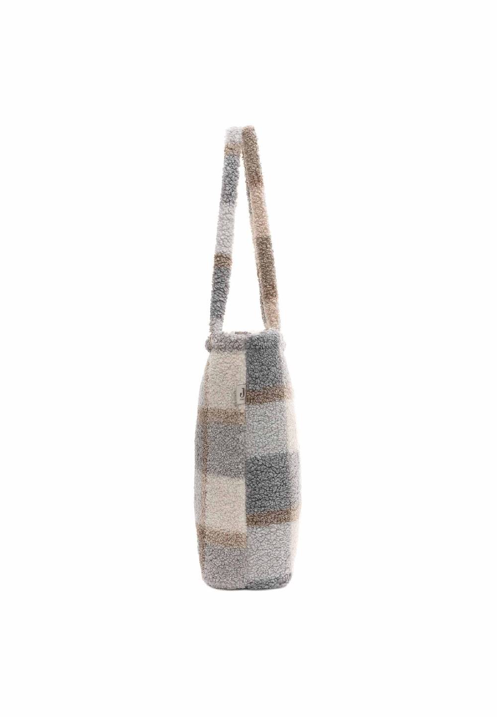 Jollein Wickeltasche Shopper Check - Boucle 50% Rabatt für begrenzte Zeit