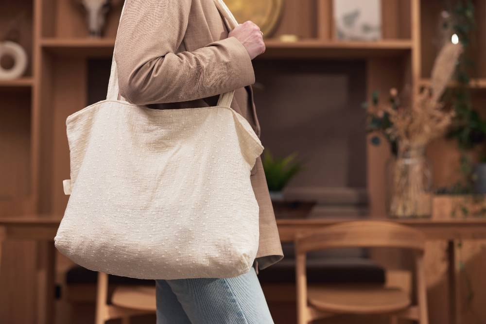 Jollein Shopper Embroidery Ivory Rabatte dieses Monats