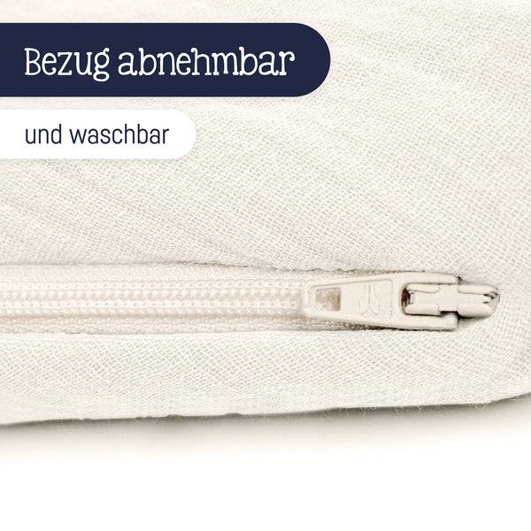 Julius Zöllner Stillkissen aus Baumwollmusselin ivory Wochenangebot