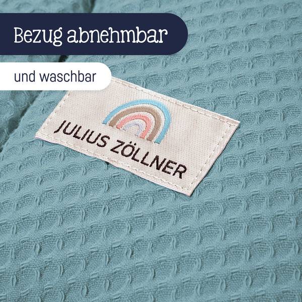Julius Zöllner Stillkissen mit Knopf, Waffelpiqué Greenery Sonderangebot der Fabrik
