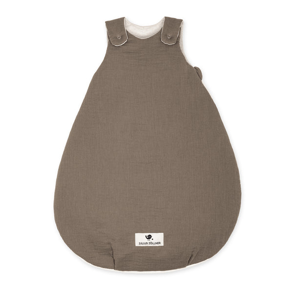 Julius Zöllner Musselin Babyschlafsack, Nougat Jubiläumsangebot