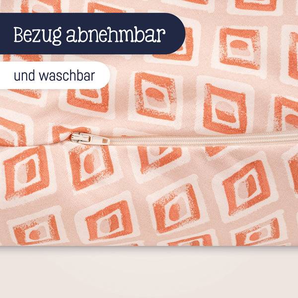 Julius Zöllner Stillkissen mit Knopf, Organic Raute Bis zu 65% Rabatt