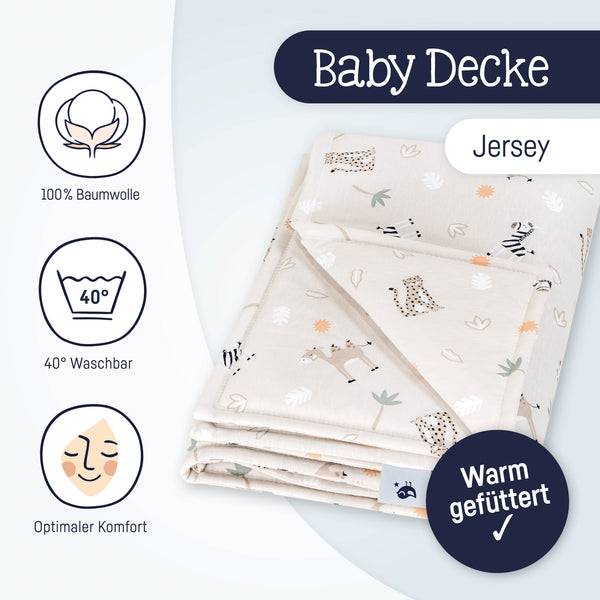 Julius Zöllner Jerseydecke gefüttert, Savanne beige Meist gekauft