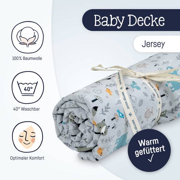 Julius Zöllner Jerseydecke gefüttert, Smart Friends Fabrik Onlineshop