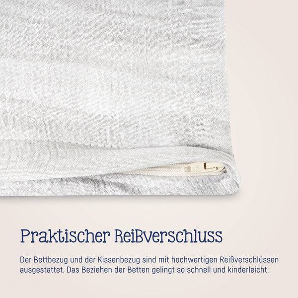 Julius Zöllner Bettwäsche aus Baumwollmusselin, Ivory Nur noch ein Tag übrig
