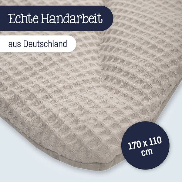 Julius Zöllner Krabbeldecke Blatt, Waffelpiqué Seashell Hotsell