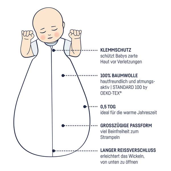 Julius Zöllner Sommerschlafsack Organic, Night & Day Cyber Monday