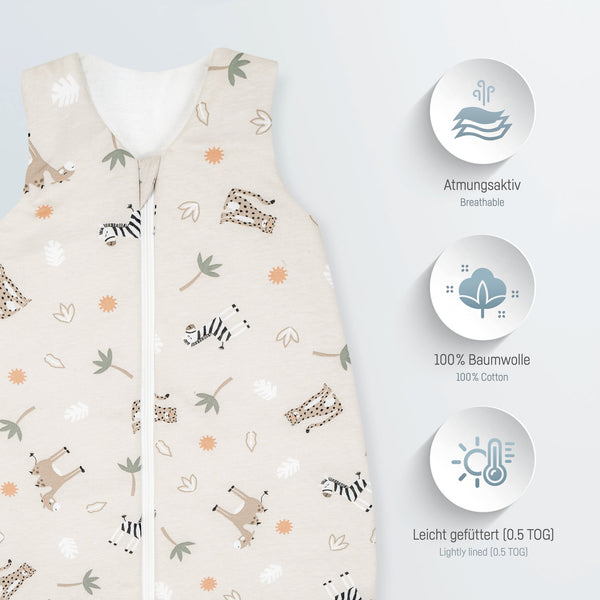 Julius Zöllner Jersey Sommerschlafsack - Savanne Beige Online Outlet