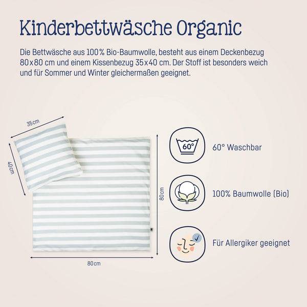 Julius Zöllner Bettwäsche Organic, Stripes Tiefpreis